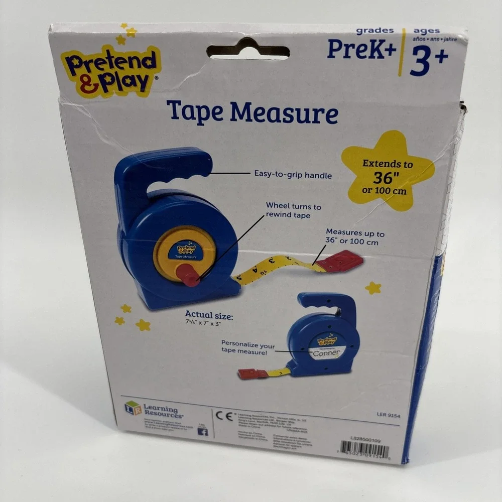 Learning‎ Resources Pretend and Play Tape Measure Jumbo 36